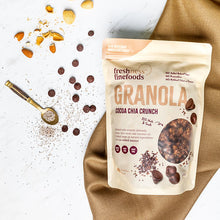 Load image into Gallery viewer, Freshness Cocoa Chia crunch 370g (Box of 8)
