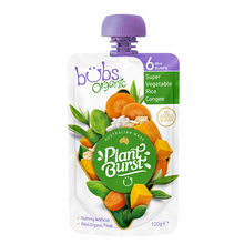 Load image into Gallery viewer, Bubs® Organic Super Vegetable and Rice Congee (120g) (box of 6)