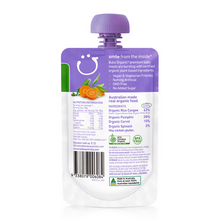 Load image into Gallery viewer, Bubs® Organic Sweet Potato, Carrot and Pumpkin (120g) (box of 6)