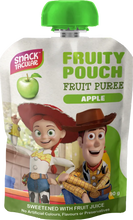 Load image into Gallery viewer, Snacktacular Fruity Pouch Apple 90g (box of 3) toddler 3+
