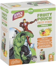 Load image into Gallery viewer, Snacktacular Fruity Pouch Tropical 90g (box of 3) toddler 3+
