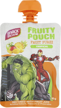 Load image into Gallery viewer, Snacktacular Fruity Pouch Tropical 90g (box of 3) toddler 3+
