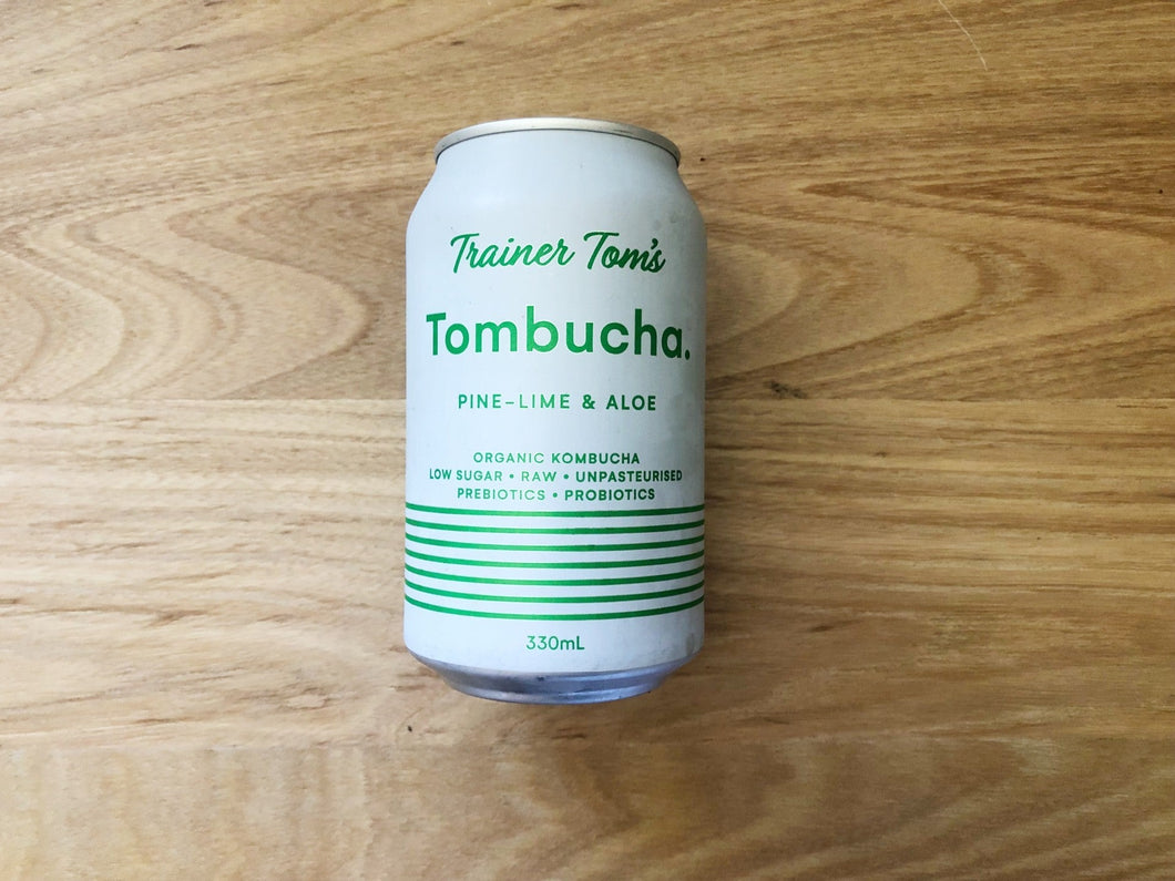 Trainer Tom's Tombucha Pine Lime and Aloe 330ml x 24