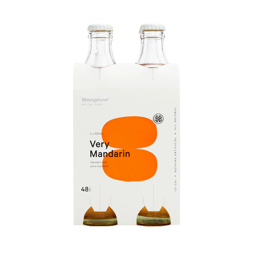 Strange Love Very Mandarin Lo-Cal Soda 300ml x 24