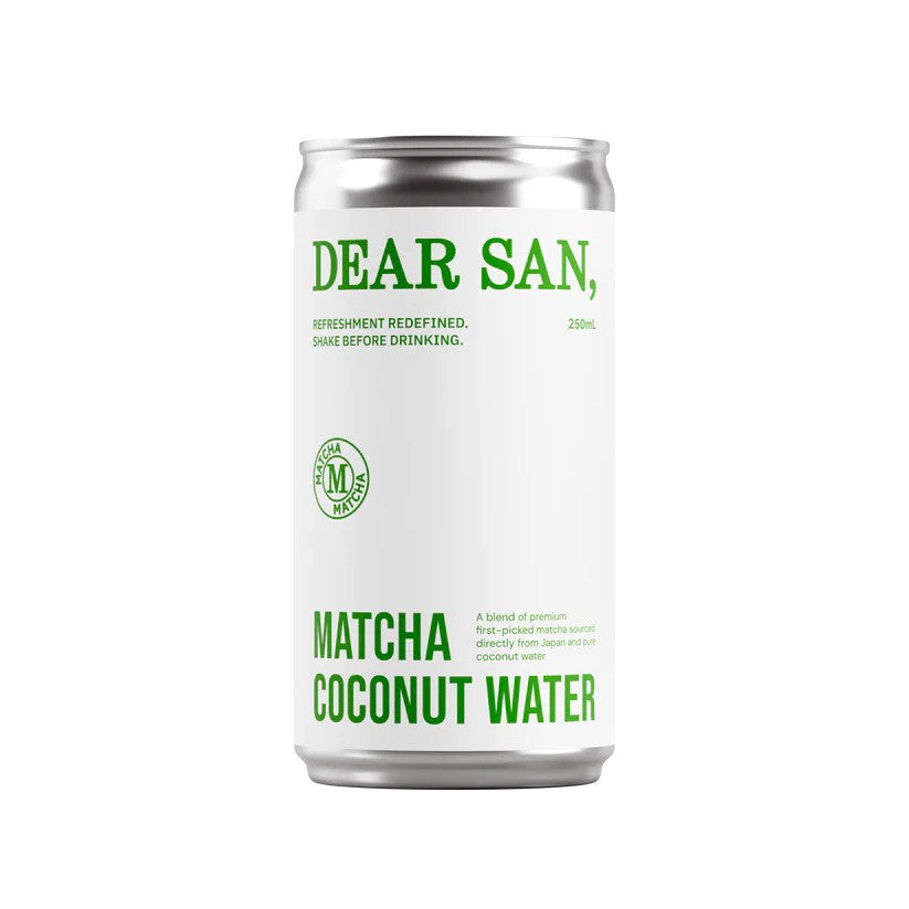Dear San Matcha Coconut Water 250ml x 16