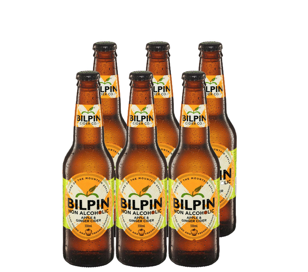 Bilpin Cider Co Sparkling Apple & Ginger Cider 6 pack (330ml) (box of 24)