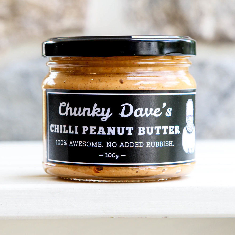 Chunky Dave's Chilli Peanut Butter (300g) (box of 6)