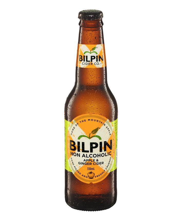 Bilpin Non Alcoholic Apple & Ginger Cider (330ml) (box of 24)
