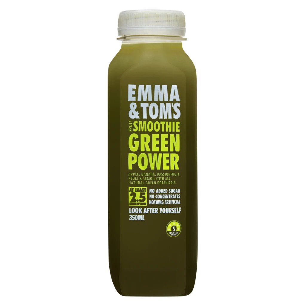 Emma & Tom's Green Power (350ml) (box of 10)