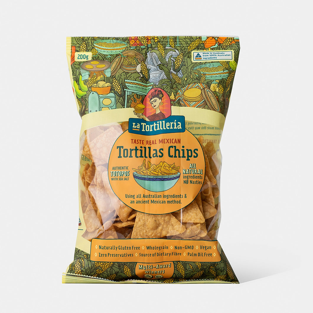 La Tortilleria Totopo’s (200g) (box of 8)