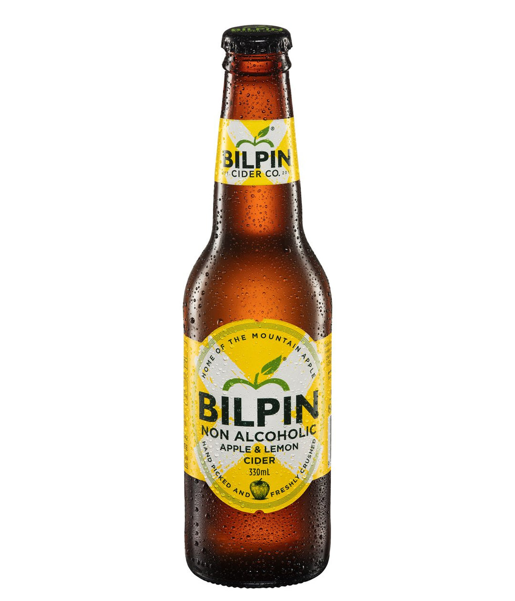 Bilpin Non Alcoholic Apple & Lemon Cider (330ml) (box of 24)