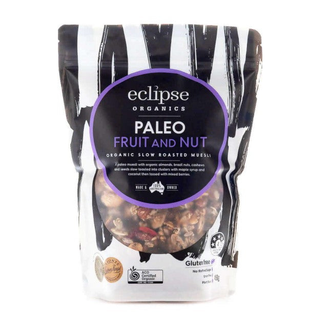 Eclipse Organic Muesli Paleo Fruit and Nut Crunch (450g) (box of 6)
