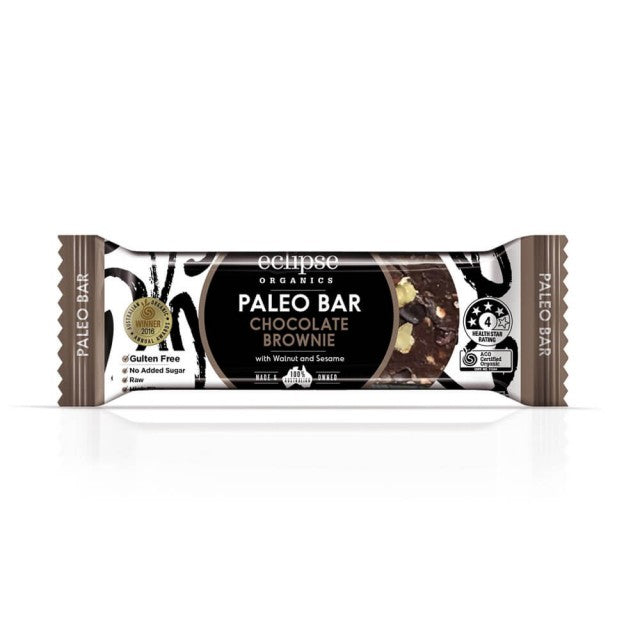 Eclipse Organic Chocolate Brownie Bar Paleo (45g) (box of 12)